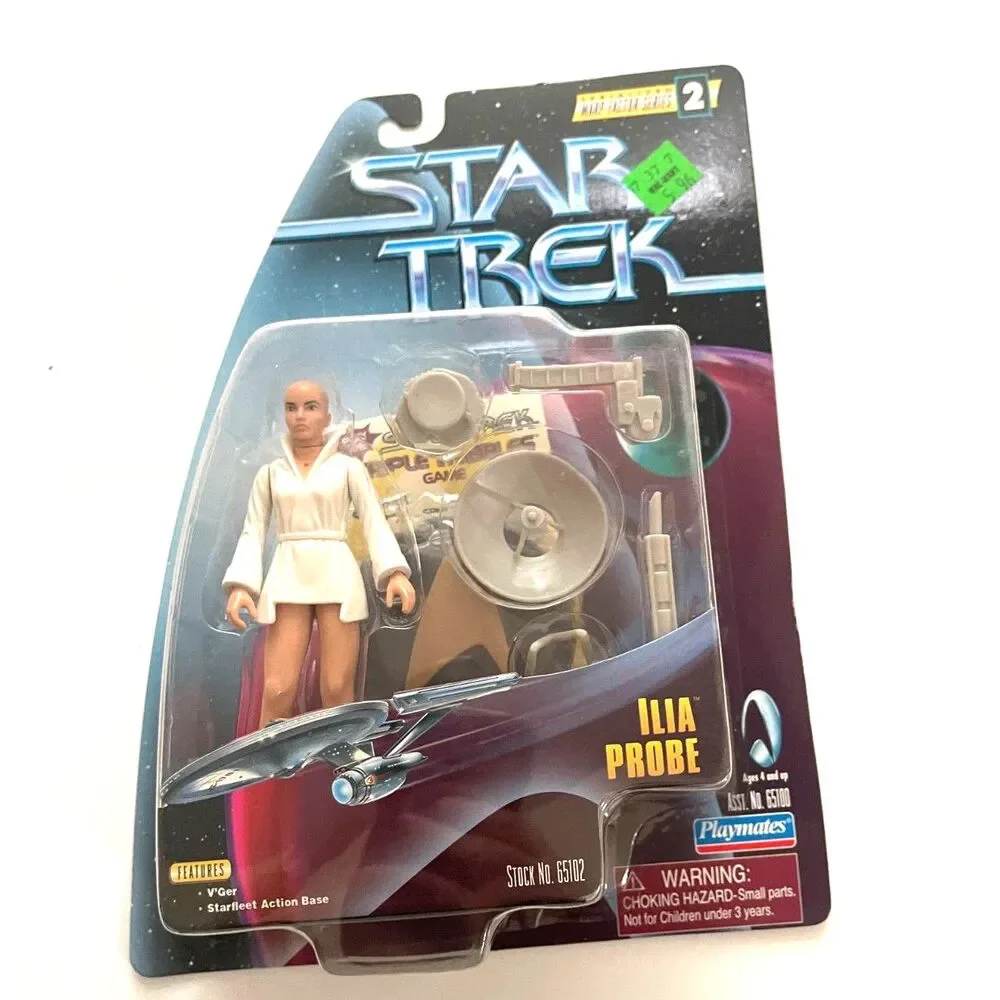 Playmates Star Trek 10th Anniv Ilia Probe Serialized S2 Warp Factor Toy 1997 90s